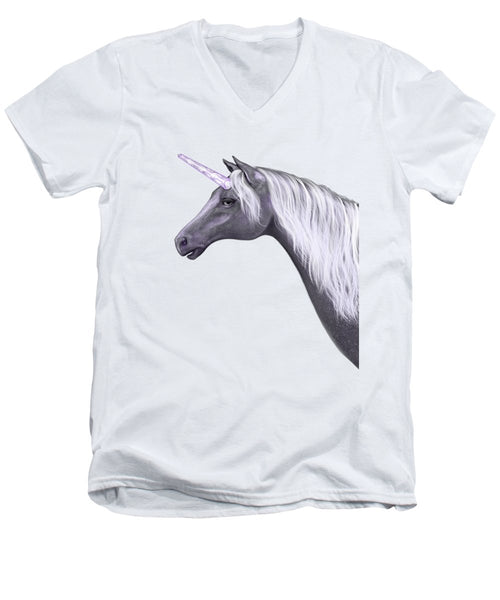 Galactic Unicorn V2 - Men's V-Neck T-Shirt