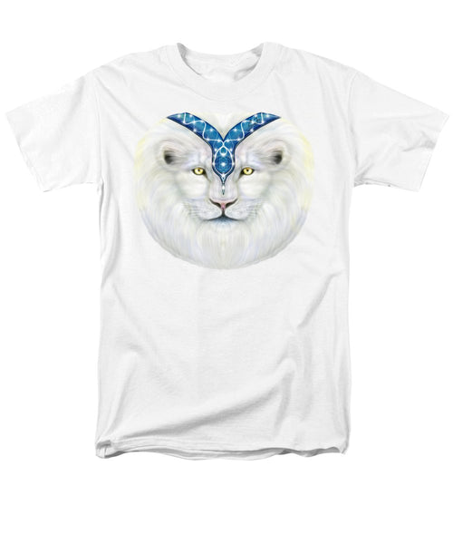 Sacred White Lion - Men's T-Shirt  (Regular Fit)