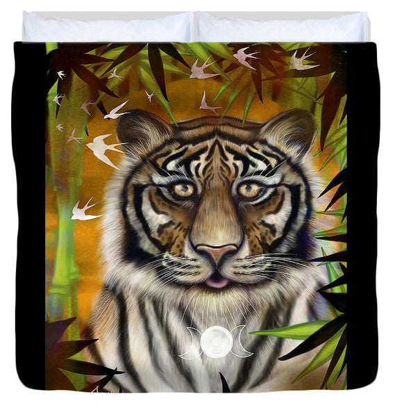 Tiger Wisdom - Duvet Cover