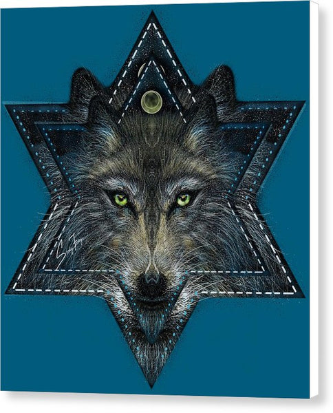 Wolf Star - Canvas Print