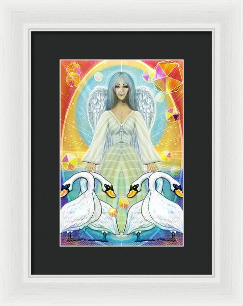 Archangel Haniel - Framed Print