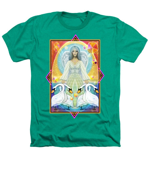 Archangel Haniel With Swans - Heathers T-Shirt
