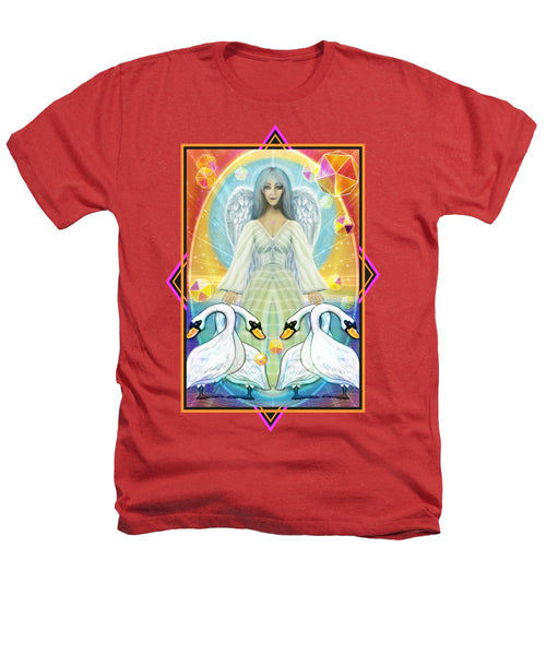 Archangel Haniel With Swans - Heathers T-Shirt