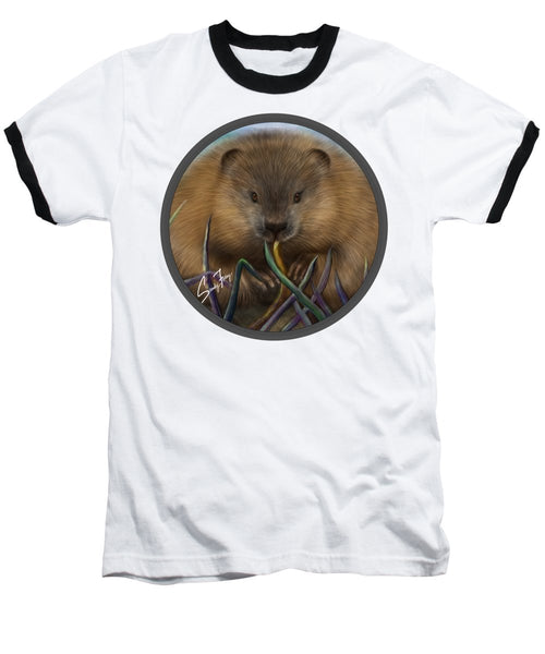 Beaver Spirit Guide - Baseball T-Shirt