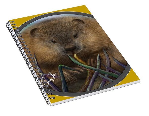 Beaver Spirit Guide - Spiral Notebook