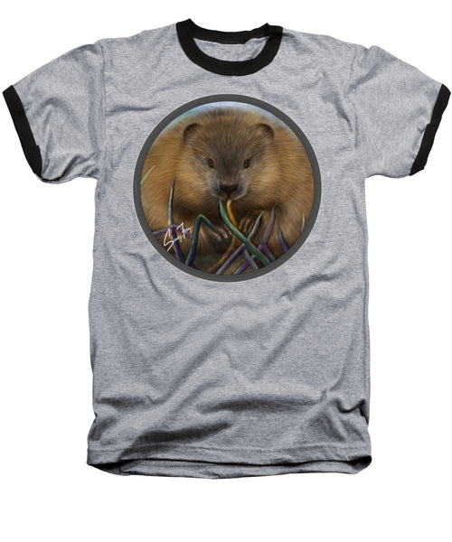 Beaver Spirit Guide - Baseball T-Shirt
