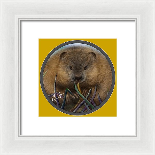 Beaver Spirit Guide - Framed Print