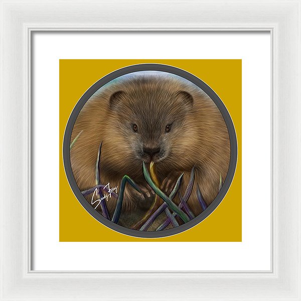 Beaver Spirit Guide - Framed Print