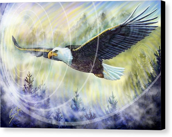 Eagle Rising - Canvas Print