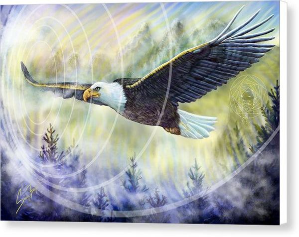 Eagle Rising - Canvas Print