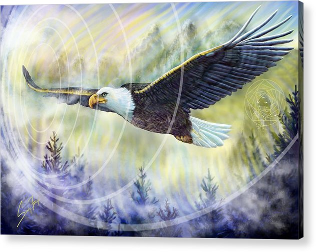 Eagle Rising - Acrylic Print