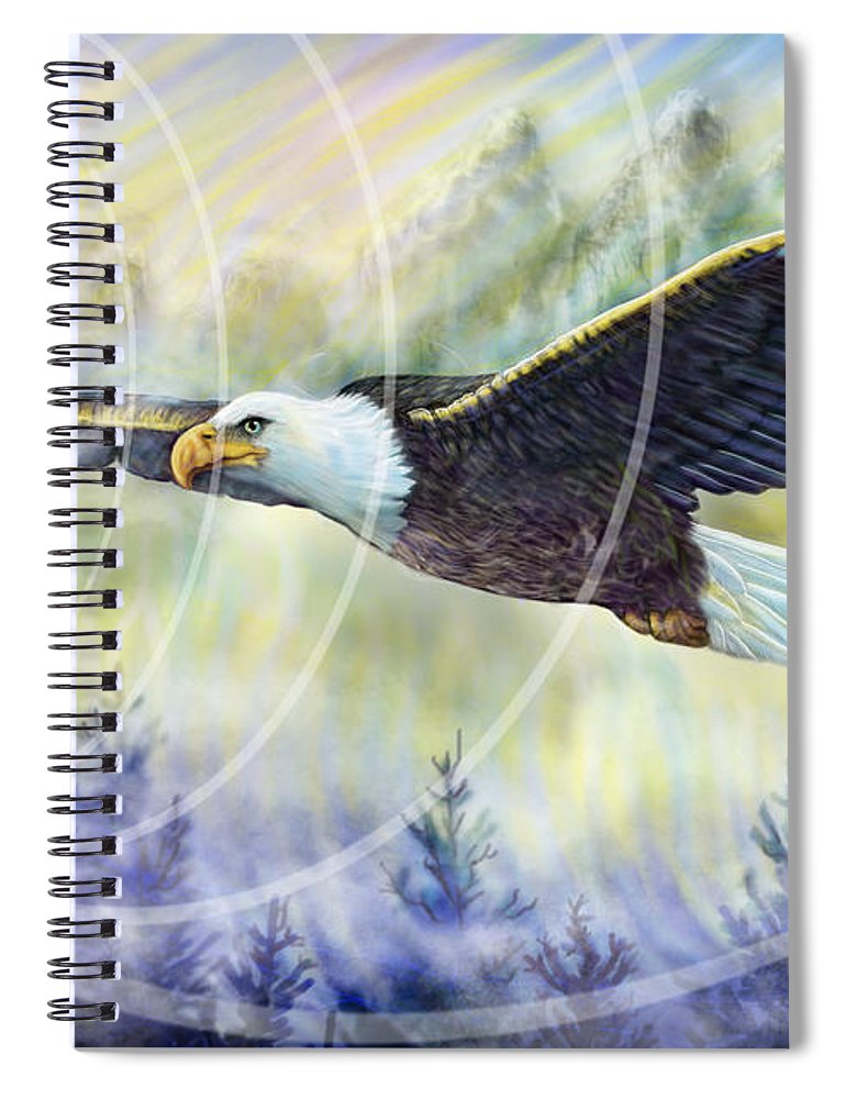 Eagle Rising - Spiral Notebook