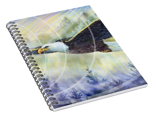 Eagle Rising - Spiral Notebook