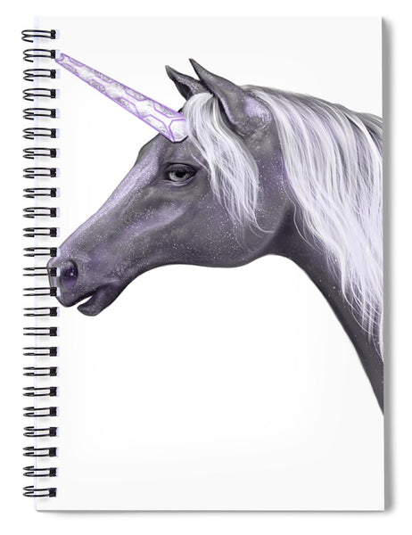 Galactic Unicorn - Spiral Notebook