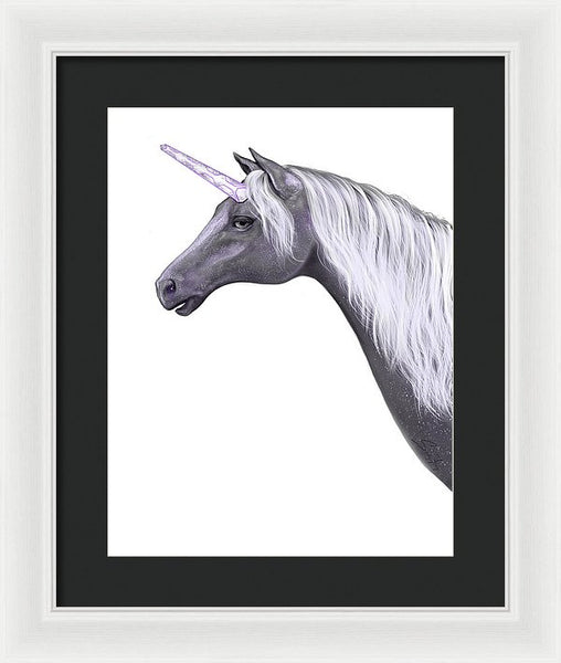 Galactic Unicorn V2 - Framed Print