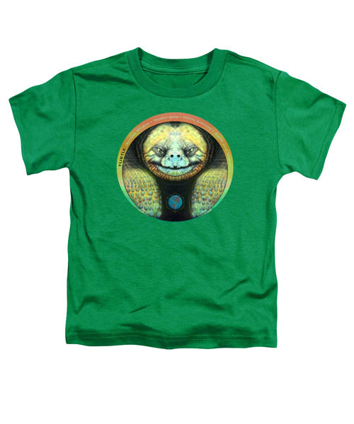 Giant Turtle Spirit Guide - Toddler T-Shirt