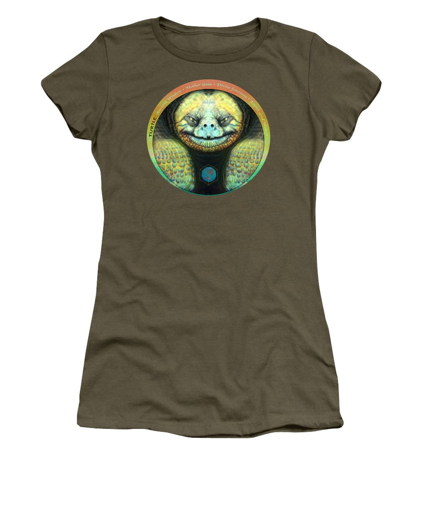 Giant Turtle Spirit Guide - Women's T-Shirt