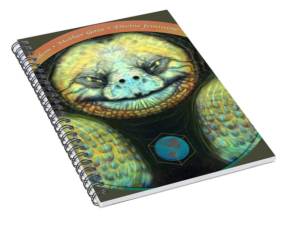 Giant Turtle Spirit Guide - Spiral Notebook