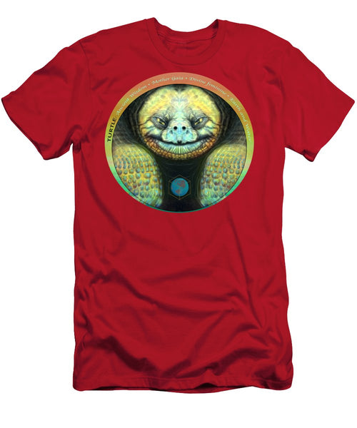 Giant Turtle Spirit Guide - Men's T-Shirt (Athletic Fit)