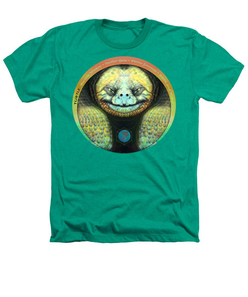 Giant Turtle Spirit Guide - Heathers T-Shirt