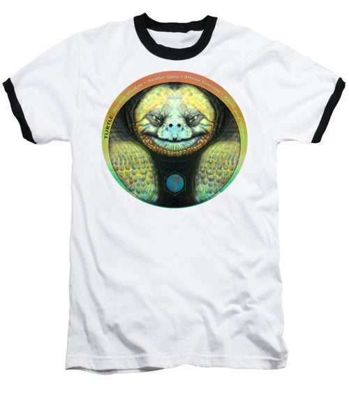 Giant Turtle Spirit Guide - Baseball T-Shirt