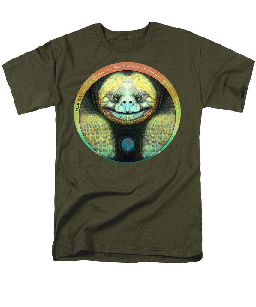 Giant Turtle Spirit Guide - Men's T-Shirt  (Regular Fit)