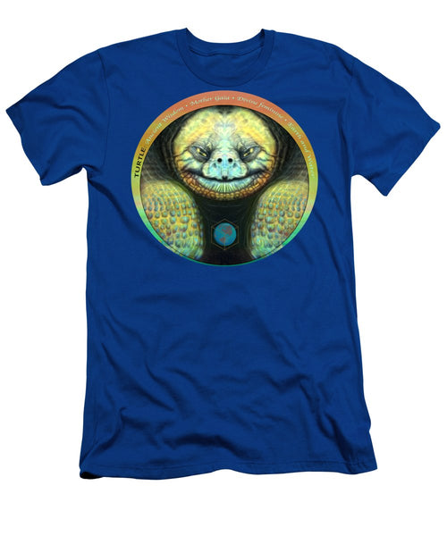Giant Turtle Spirit Guide - Men's T-Shirt (Athletic Fit)