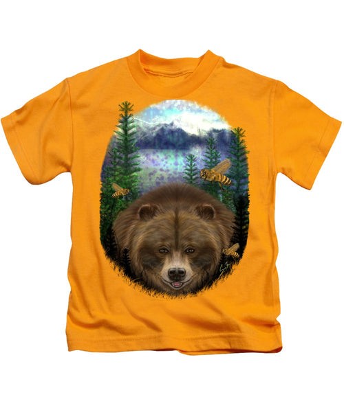 Honey Bear - Kids T-Shirt