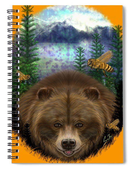 Honey Bear - Spiral Notebook