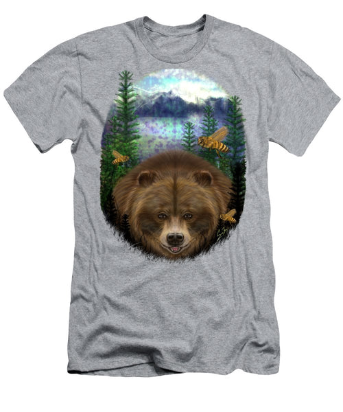 Honey Bear - Men's T-Shirt (Athletic Fit)
