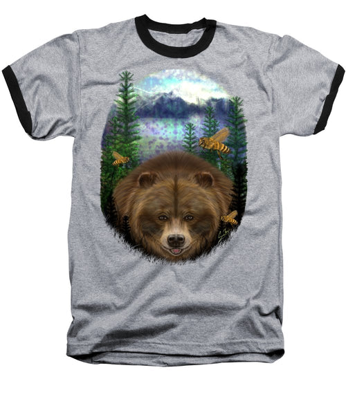 Honey Bear - Baseball T-Shirt