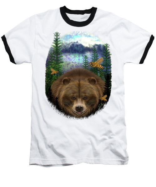 Honey Bear - Baseball T-Shirt