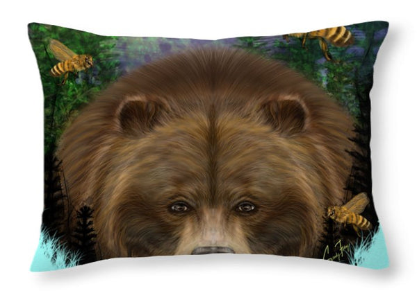 Honey Bear - Throw Pillow