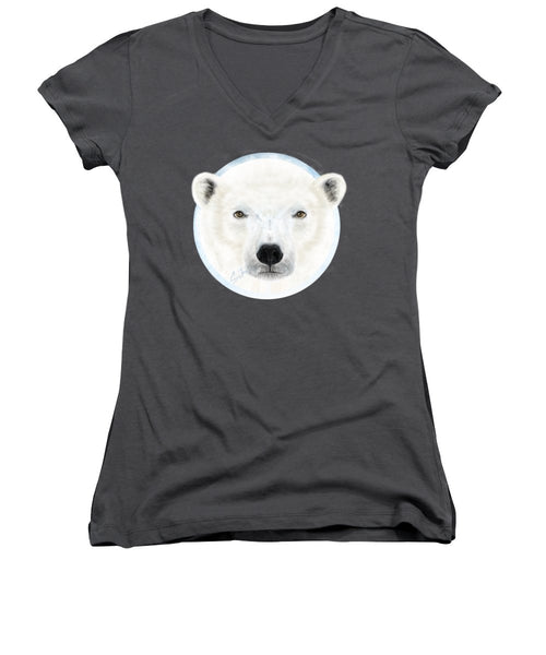 Polar Bear Spirit - Women's V-Neck