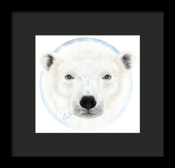 Polar Bear Spirit - Framed Print