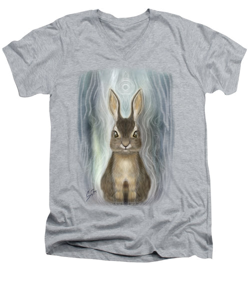 Rabbit Guide - Men's V-Neck T-Shirt