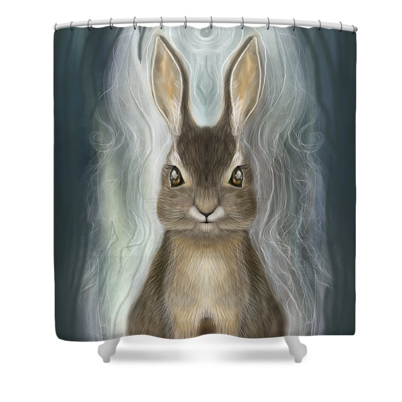Rabbit Guide - Shower Curtain