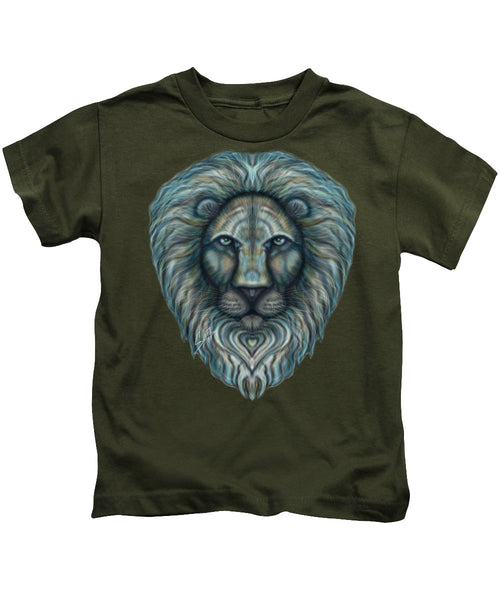 Radiant Rainbow Lion - Kids T-Shirt