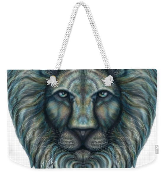 Radiant Rainbow Lion - Weekender Tote Bag