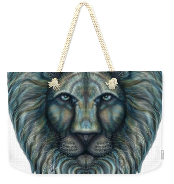 Radiant Rainbow Lion - Weekender Tote Bag