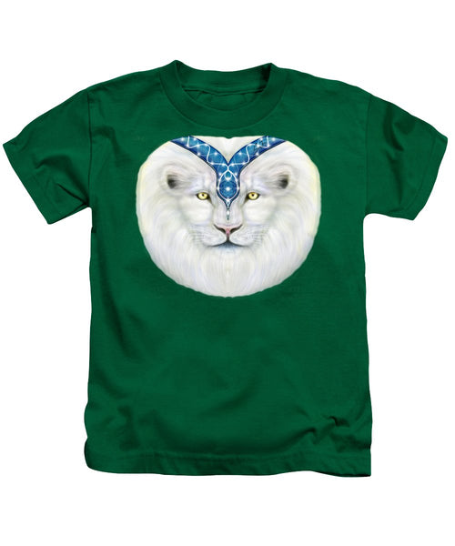Sacred White Lion - Kids T-Shirt