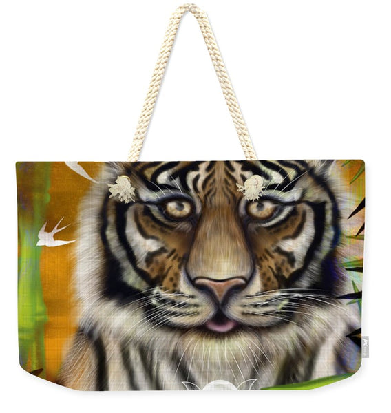 Tiger Wisdom - Weekender Tote Bag