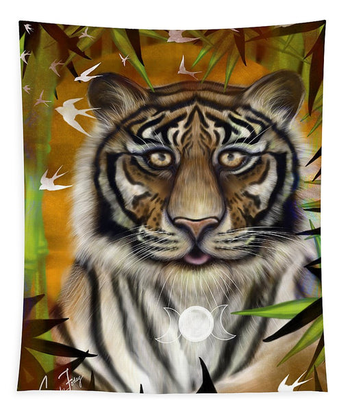 Tiger Wisdom - Tapestry
