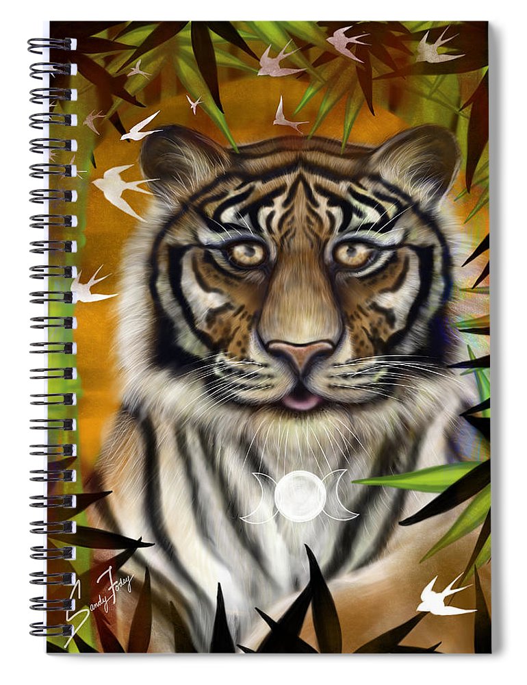 Tiger Wisdom - Spiral Notebook