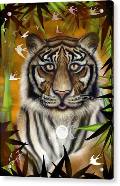 Tiger Wisdom - Acrylic Print