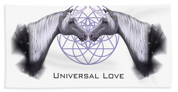 Universal Love Unicorns - Bath Towel