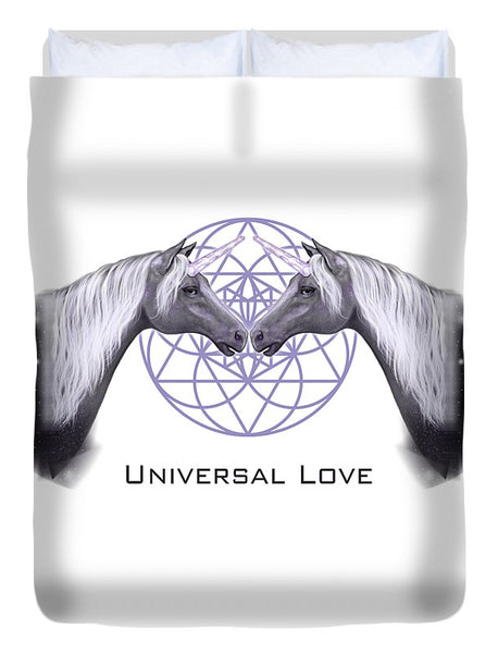 Universal Love Unicorns - Duvet Cover