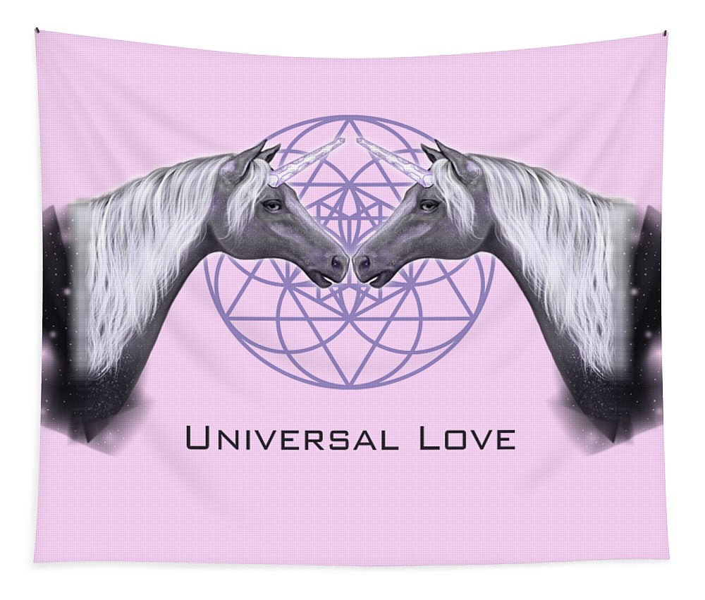 Universal Love Unicorns - Tapestry