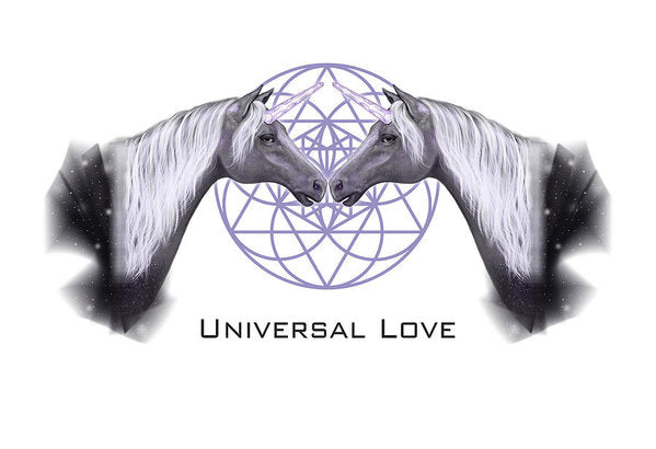 Universal Love Unicorns - Art Print