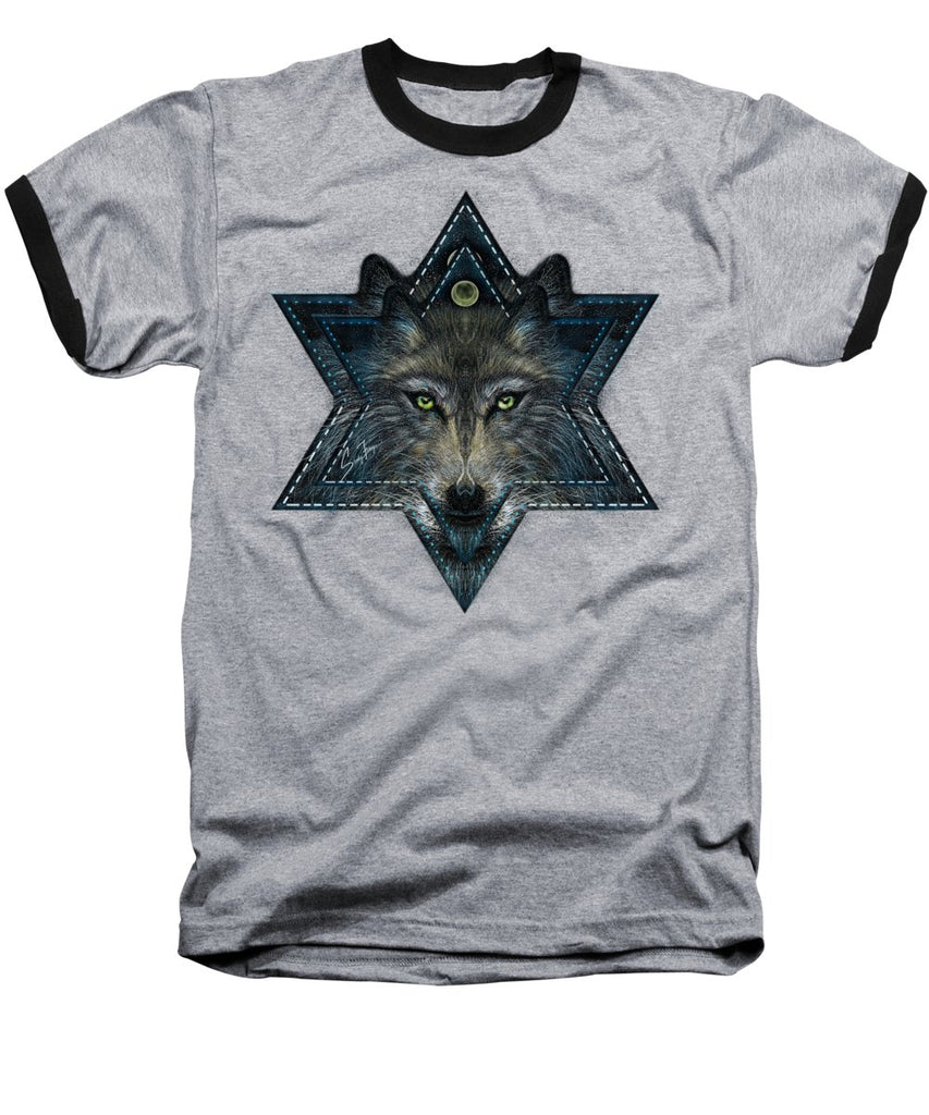 Wolf Star - Baseball T-Shirt